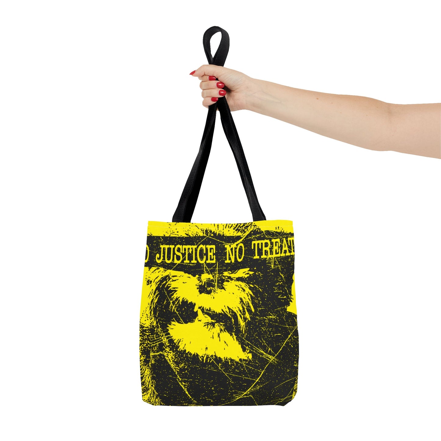 Funky Animal Rights Tote Bag, Eco-Friendly Shopping Bag, Unique Gift for Activists, Statement Bag, Reusable Tote