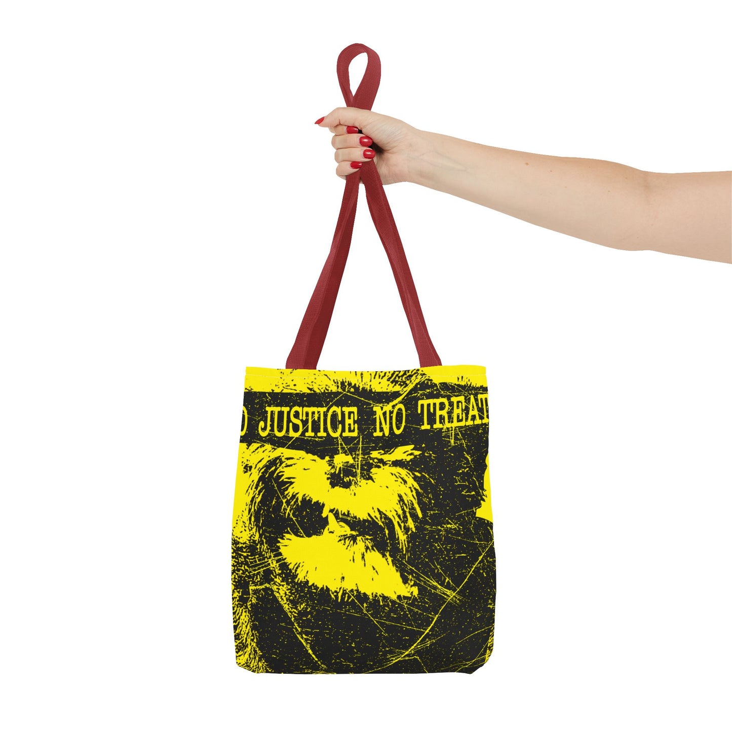 Funky Animal Rights Tote Bag, Eco-Friendly Shopping Bag, Unique Gift for Activists, Statement Bag, Reusable Tote